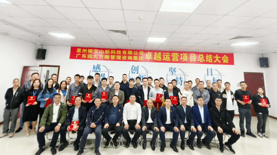 模具行業(yè) | 銀寶山新(002786)攜手遠大方略《卓越運營管理》咨詢項目圓滿結(jié)束！